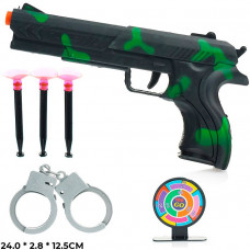 Пистолет 2168061/2168059 с набором аксесс. в пакете 2168061/2168059  