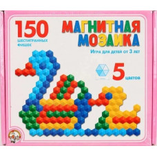 Мозаика магнитная 150 шестигр.фишек 00960 /10