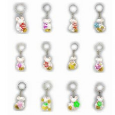 3DL-D4720 Брелок полистоун  мышь 12 видов в ассорт. 