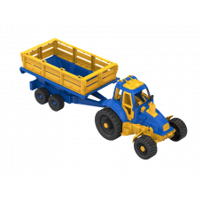 Трактор с прицепом 396_NP