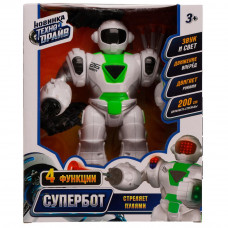 Робот на бат, супербот, свет/звук, в кор., 26,3*21*11см ТЕХНОДРАЙВ 1811B234-RS   