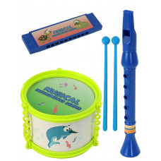 Набор музыкальных инструментов (5 предметов), в пакете (Арт. ИК-0943)