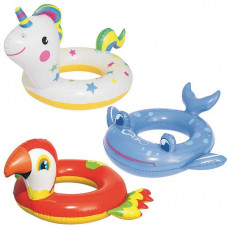 Круг для плавания Животные Bestway 84х76см (Арт. 36128)