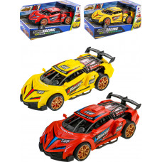 Машинка инерционнация 18см, свет, звук, бат.3*LR44 в к-те, микс, в коробке (Арт. 2277451)