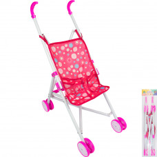 Коляска д/куклы Miss Kapriz MKT817-1B в пак. FCJ1448459   
