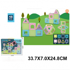 Констр-р магнитный ZB048 48 дет. в кор. 2424761  