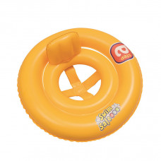 Круг для плавания с сиденьем и спинкой двухкамерный Swim Safe, ступень А 69 см Bestway (Арт. 32027)