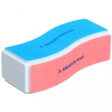 Полировка для ногтей 4-х сторонняя, цвет микс, в пакете, 9*3*2,5см 654-084