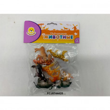 Набор животных Levatoys YSLT01-1A Дикие в пак. 0744425FCJ