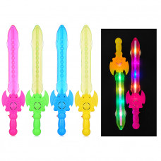 Меч со светом и звуком, в ассортименте, в пакете 3062B   