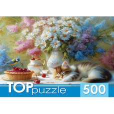 TOPpuzzle. ПАЗЛЫ 500 элементов. ЛЕТНИЙ НАТЮРМОРТ (Арт. Ф500-8743)