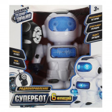 Робот на р/у свет-звук, движение, кор.22,8*25,1*15,6см ТЕХНОДРАЙВ 2003F047-R