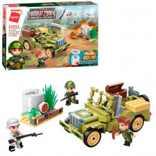 Конструктор 21011 QMAN Машина 264 дет. в кор. FCJ0668847/FCJ0678163  