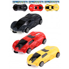 Машинка-робот спорткар(11,5см)(цвет-микс,в пакете) ( Арт. 1973459)