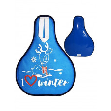 Сани-ледянка c принтом 52*42 см голубой (30шт) МТ13717