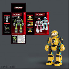 BG1538R  робот радио желтый T434-H08050