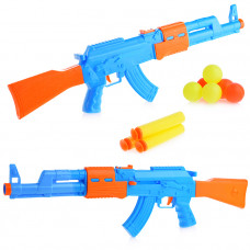 Автомат 109-7 с мягкими пульками, шариками в пакете 109-7   