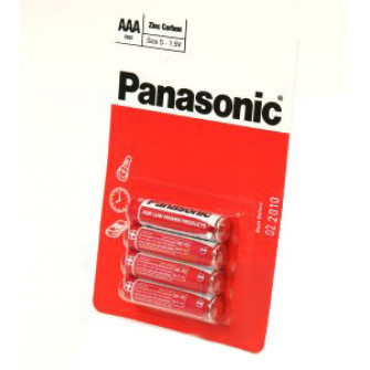 Элемент питания Panasonic R03RZ  Zinc Carbon BP4  БЕЗ СКИДКИ
