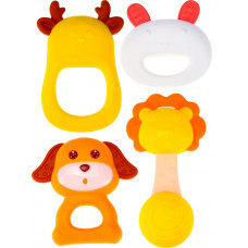 Погремушка 0+ (4 шт. в пакете)  (арт.ИК-0711)