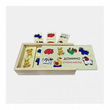 ДЕРЕВЯННАЯ ИГРУШКА. ДОМИНО 
