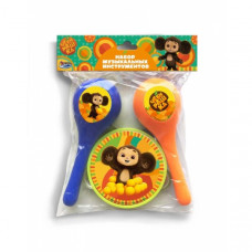 Набор музыкальных инструментов Чебурашка пак.21*18*6см ИГРАЕМ ВМЕСТЕ ZY1482539-R  