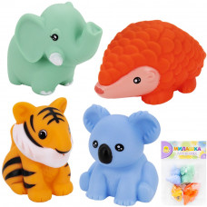 Набор резиновых игрушек для ванны Levatoys 100-BYSDK в пак. FCJ0807794   