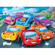 ПАЗЛЫ 260 элементов. СЕЛФИ  МАШИНОК (Арт. УК260-1995)