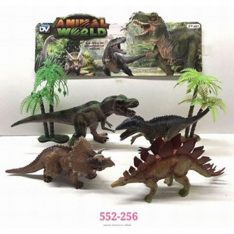 Набор животных 552-256 Динозавры в пак. 0753904FCJ
