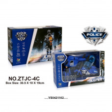 Набор полицейского ZTJC-4C в коробке YS0421162   