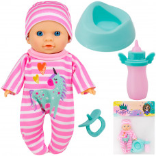 Пупс Miss Kapriz MK2518KB-J 17 см с аксесс. в пак. FCJ1361264   