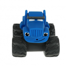 Игрушка пластизоль для ванны 8 см, 1шт, сетка вспыш синий КАПИТОШКА LX-ST1702-R  