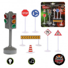 Набор Правила ДД Светофор, знаки, свет, звук  870380