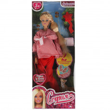 Кукла 29 см София беременная двойней, руки и ноги сгиб, акс, кор КАРАПУЗ 66001B2-BF7-S-BB   