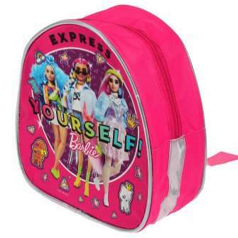 Рюкзак детский, дошкольный, barbie extra, 23х20 Barbie Умка BPC-79631-BRB
