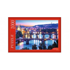 ПАЗЛЫ 1000 элементов. КБ1000-6887 ВЕЧЕРНИЕ МОСТЫ