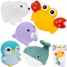 Набор резиновых игрушек для ванны Levatoys 100-A5YSDK в пак. FCJ0807796   