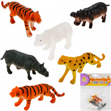 Набор животных Levatoys YSLT01-1D Дикие в пак. 0747020FCJ