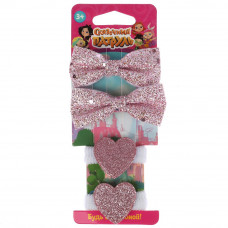 Аксесс д/девочек СКАЗОЧНЫЙ ПАТРУЛЬ набор (банты/сердца) на карт. в пак. МИЛАЯ ЛЕДИ уп-12шт в кор87уп HAIRSET-SP1