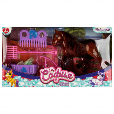 Аксессуары для кукол 29 см лошадь с акс для Софии, кор КАРАПУЗ B2068638BH-RU