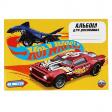 Альбом д/рис ХОТ ВИЛС 40л, диз1 Умка ALB40-65776-HW