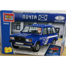 338641 Конструктор lada-2104 почтовая СЛУЖБА, 42 дет. Город мастеров в кор.80шт  50028-CY 338641 Конструктор lada-2104 почтовая СЛУЖБА, 42 дет. Город мастеров в кор.80шт  50028-CY