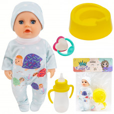 Пупс Miss Kapriz 1914K-IYSYL 17 см. с аксесс., в пак.