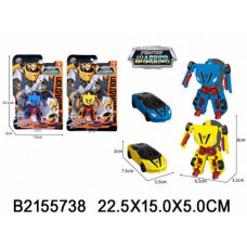 Робот-машина цвет в ассорт. L013-23 на карт. B2155738