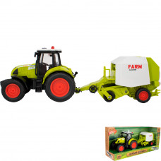 Трактор на батарейках MK900L свет, звук в коробке FCJ0867531   