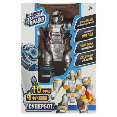 Робот супербот свет-звук, движение, кор.15*22,3*10см ТЕХНОДРАЙВ 2102L007-R   