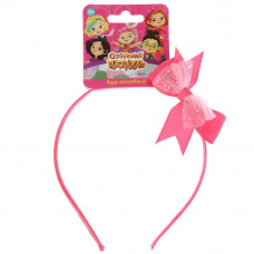 Аксессуары д/девочек СКАЗОЧНЫЙ ПАТРУЛЬ ободок с бантом в пак. МИЛАЯ ЛЕДИ уп-10шт в кор.100уп HAIRBAND-SP3