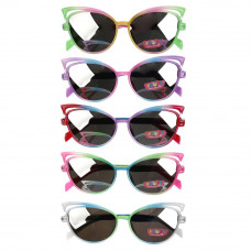 Очки солнцезащитные, пластик, в ассорт. в пак. в пак. уп-12шт в кор.60уп SGL-181-10