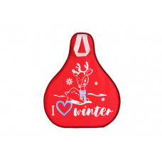 Сани-ледянка c принтом 52*42 см цв.красный (30шт) МТ12717