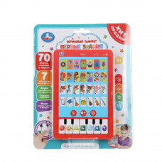 Обучающий мини-планшет 70 стихов, песен, звуков. на блист. Умка HT1117-R58   