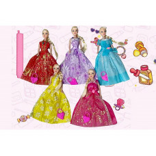 Кукла 28  см, 5 видов микс в пакете, (арт. 2968368)